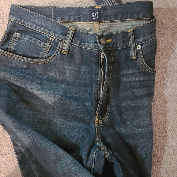 Gap New Men's Darkwash Jeans Size … - Picture 8 of 10